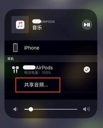 鲁山苹果14音频维修点分享iPhone14音频共享设置方法 