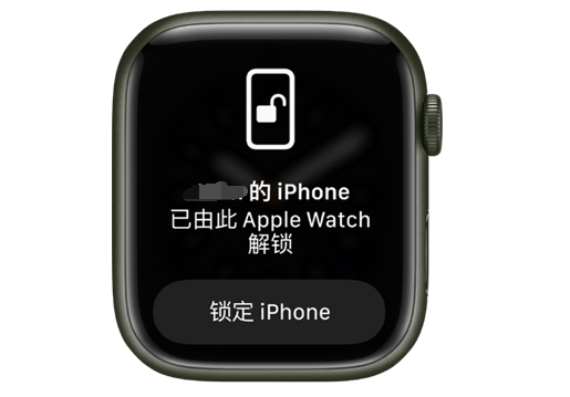 鲁山苹果手机维修分享用 AppleWatch 解锁配备面容 ID 的 iPhone方法 