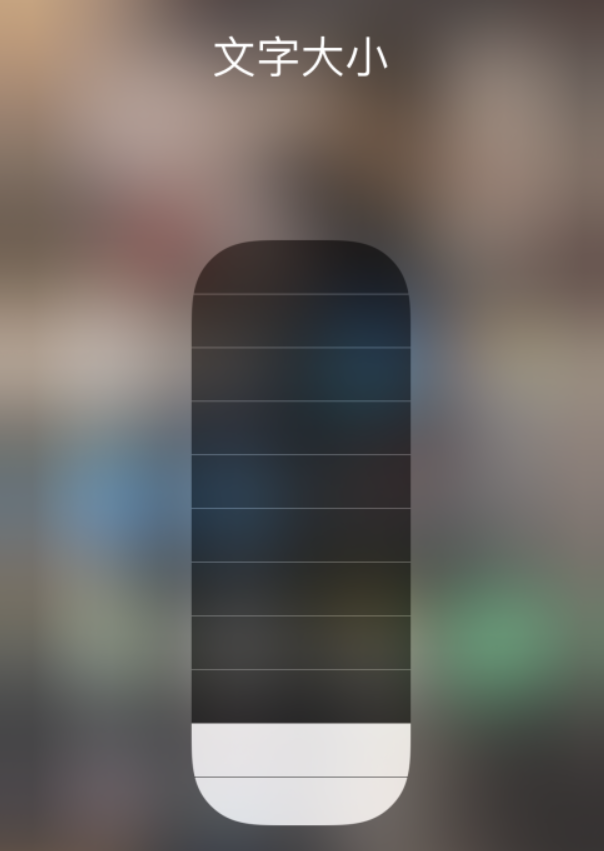 鲁山苹果手机维修分享小技巧：在 iPhone 控制中心快速调节字体大小 